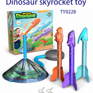 Dinosaur skyrocket toy