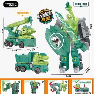 DIY Dinosaurs Deformation Robot