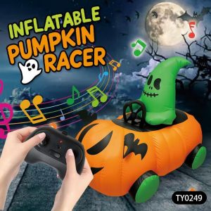 Inflatable Pumpkin Racer