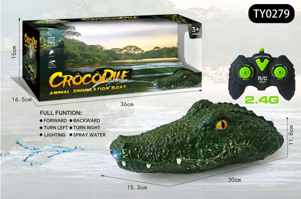 RC Crocodile Head Boat - Image 2