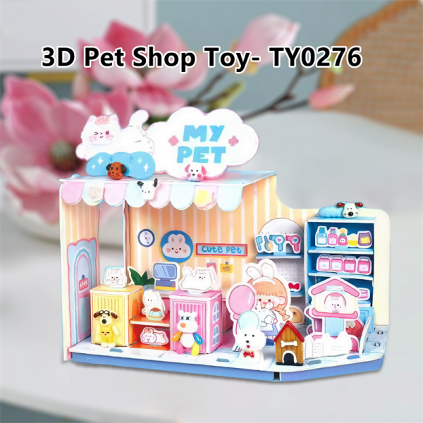 3D Pet Shop Toy