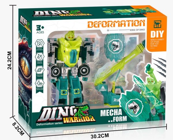 DIY Dinosaurs Deformation Robot - Image 2