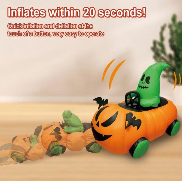 Inflatable Pumpkin Racer - Image 2