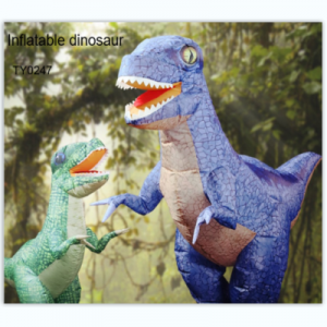 Inflatable dinosaur