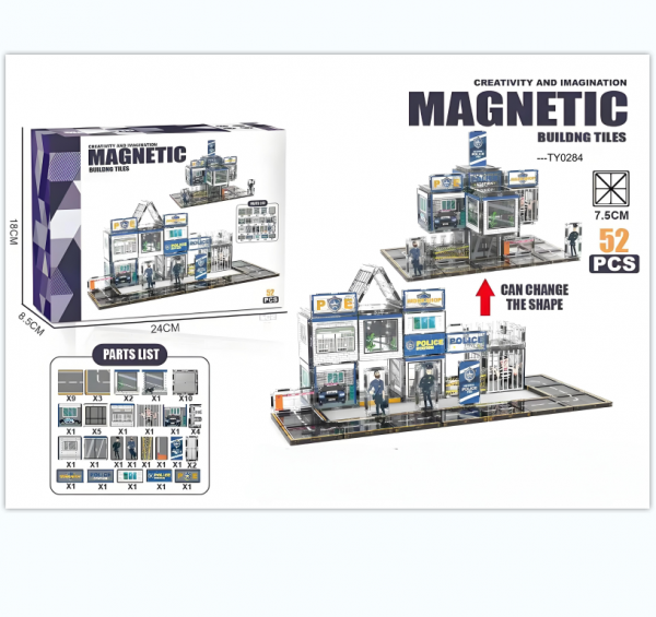Police Station Magnetic Sheet