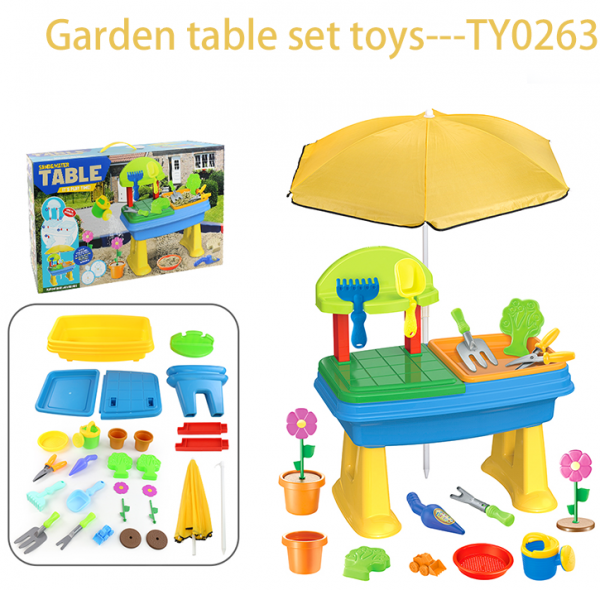 Garden Table Set Toys