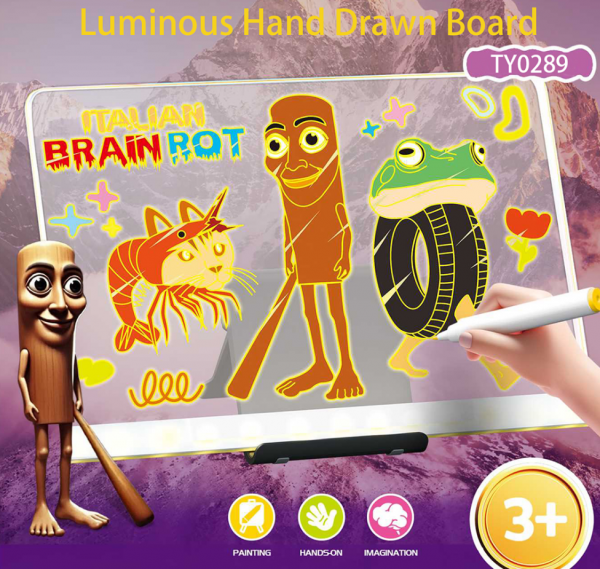 Luminous Hand Drawn Board