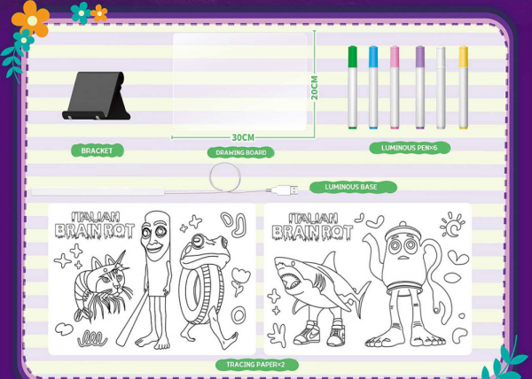 Luminous Hand Drawn Board - Image 3