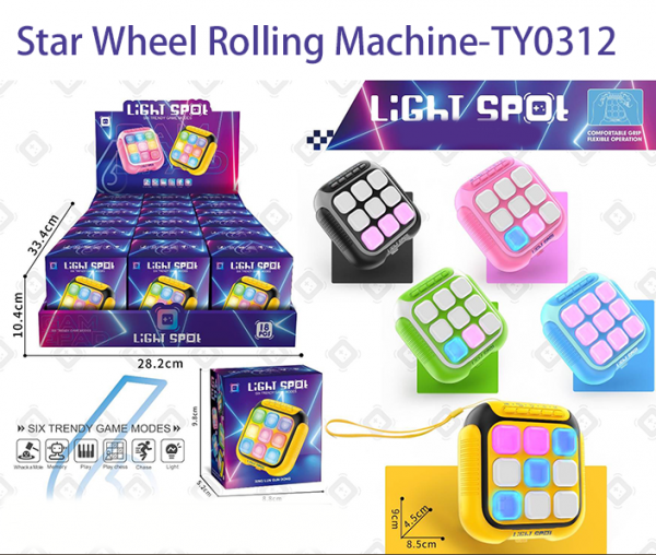 Star Wheel Rolling Machine