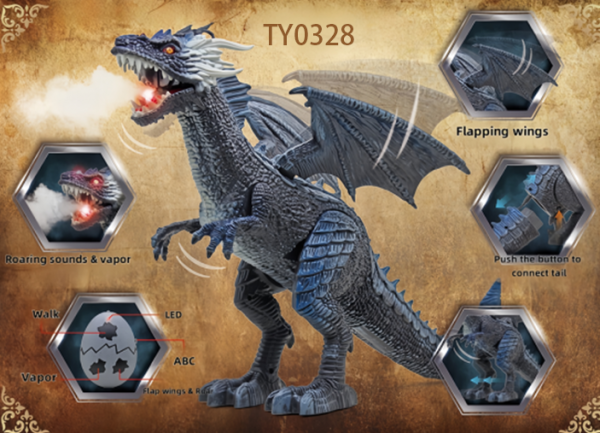 Infrared Remote Control Spray Dragon - Image 3