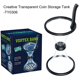 Creative Transparent Coin Storage Tank