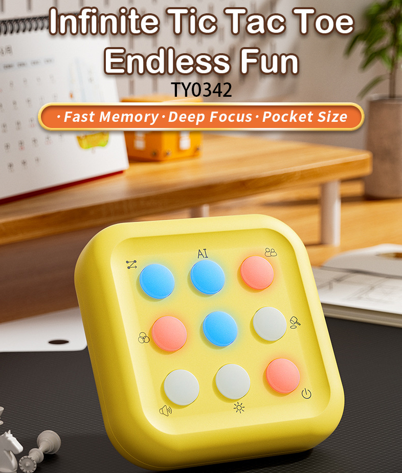 4 in 1 Tic Tac Toe Game Toy