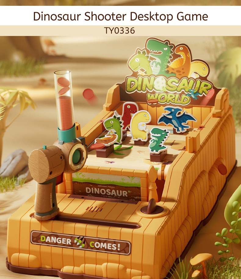 Dinosaur Shooter Desktop Game