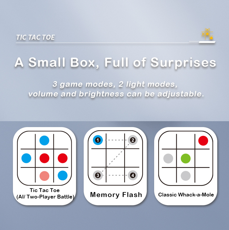 4 in 1 Tic Tac Toe Game Toy - Image 2