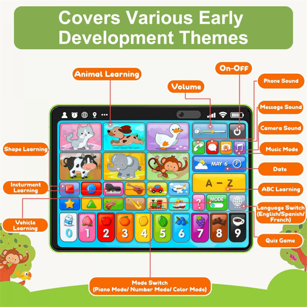 Kids Learning Tablet - Image 3