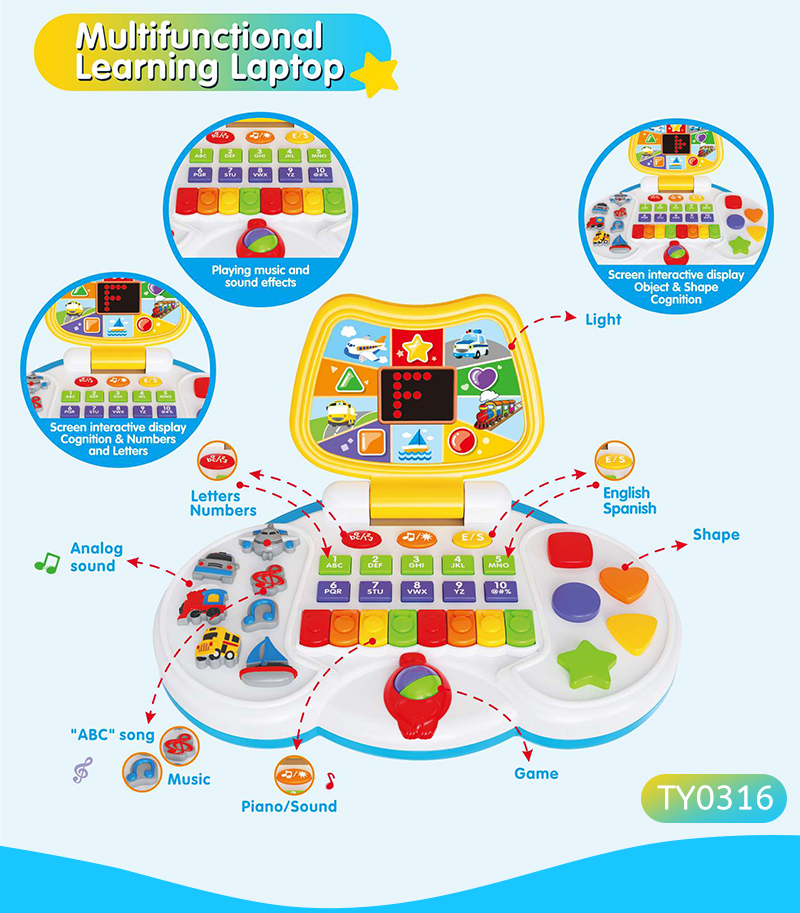Multifunctional Learning Laptop