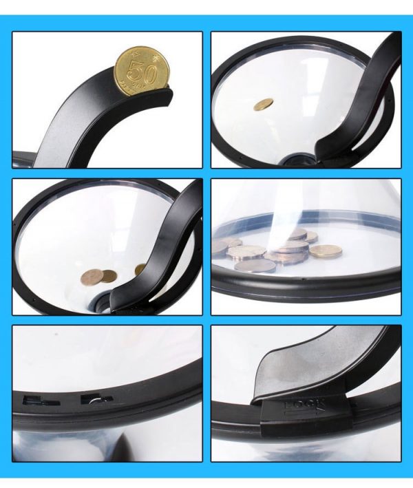 Creative Transparent Coin Storage Tank - Image 2