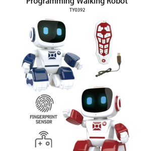 Dual Mode Control Programming Walking Robot