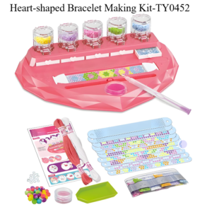 Heart-shaped Bracelet Making Kit