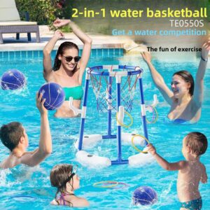 Floating Basketball Hoop Set