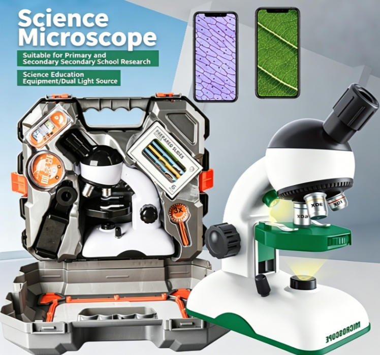 Portable Scientific Microscope Tool Kit - Image 2