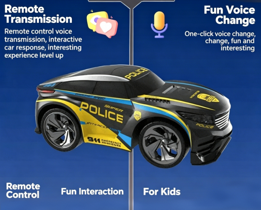2.4G "One-Click Voice Control" Remote Control Car - Image 2