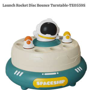 Launch Rocket Disc Bounce Turntable