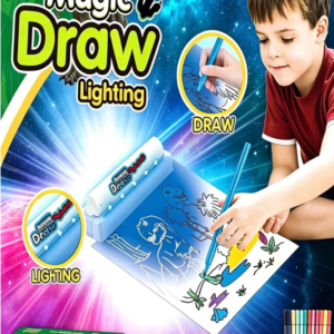 Dinosaur‑Themed UV Magic Educational Drawing 