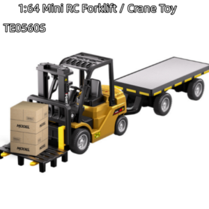 1:64 Mini RC Forklift / Crane Toy