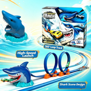 Shark Track Launch Alloy Car Toy