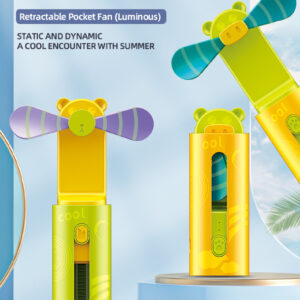 Retractable Pocket Fan(Luminous)