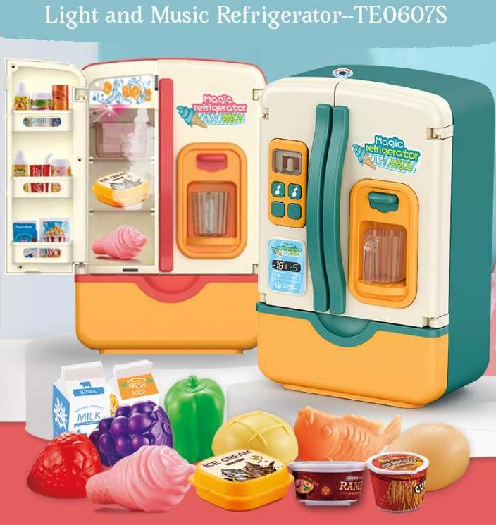 Light and Music Refrigerator