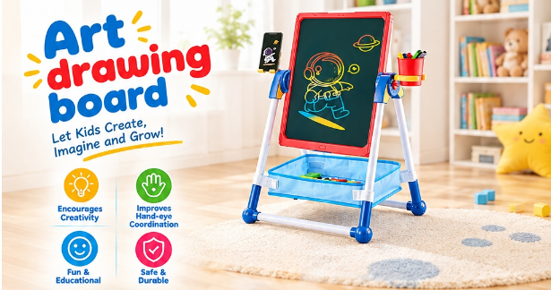 21" Double-Sided LCD Art Easel