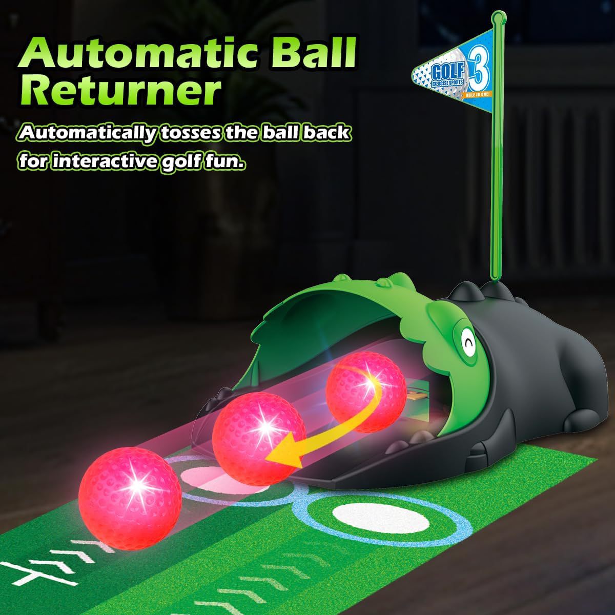 Dinosaur Kids Golf Club Set - Image 2