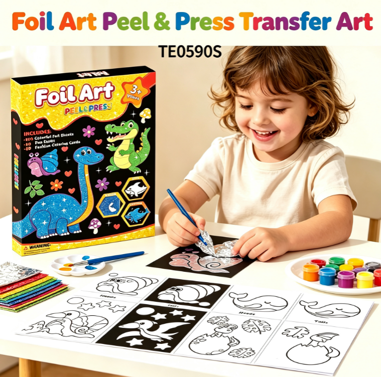 Foil Art Peel & Press Transfer Art
