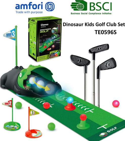 Dinosaur Kids Golf Club Set