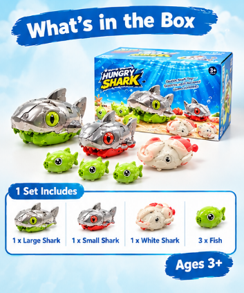 Hungry Remote-Controlled Shark Toy - Image 3