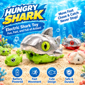 Hungry Remote-Controlled Shark Toy
