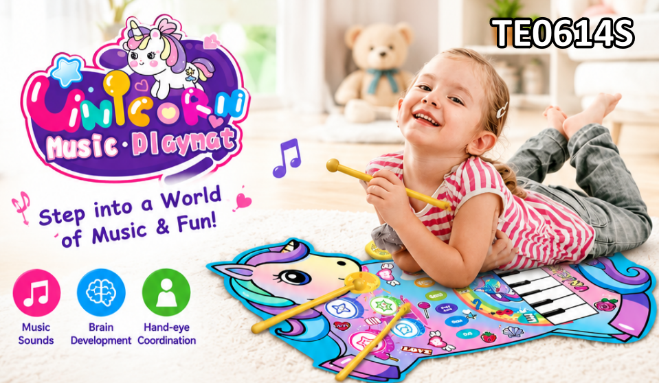 Unicorn Music Playmat